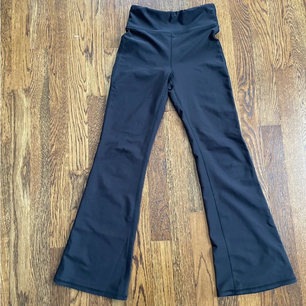 Old Navy Black Active Flare Pants